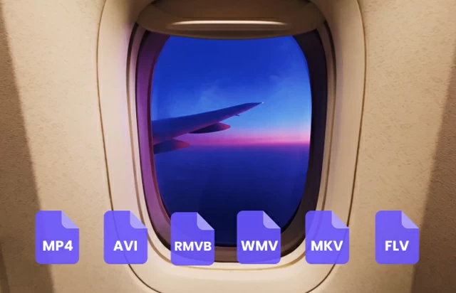 Dozens of video formats are supported